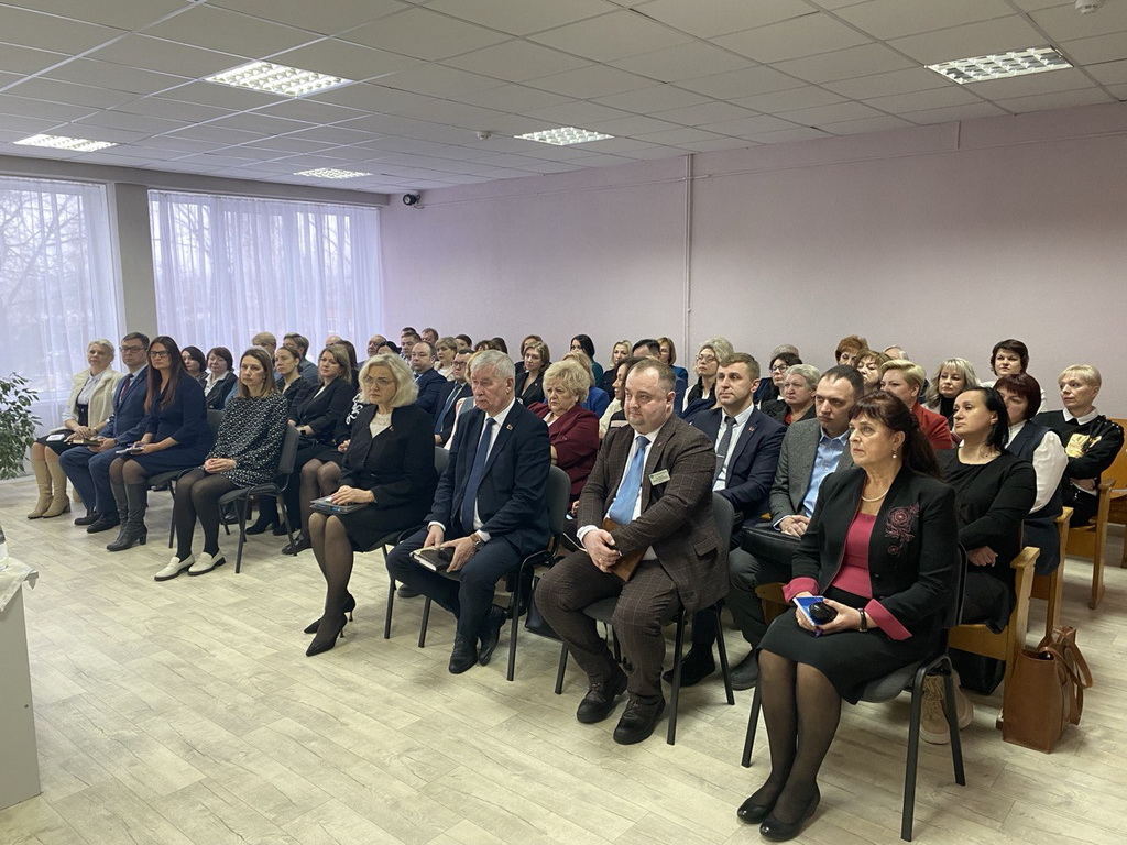 Встреча с педагогической общественностью Минского района